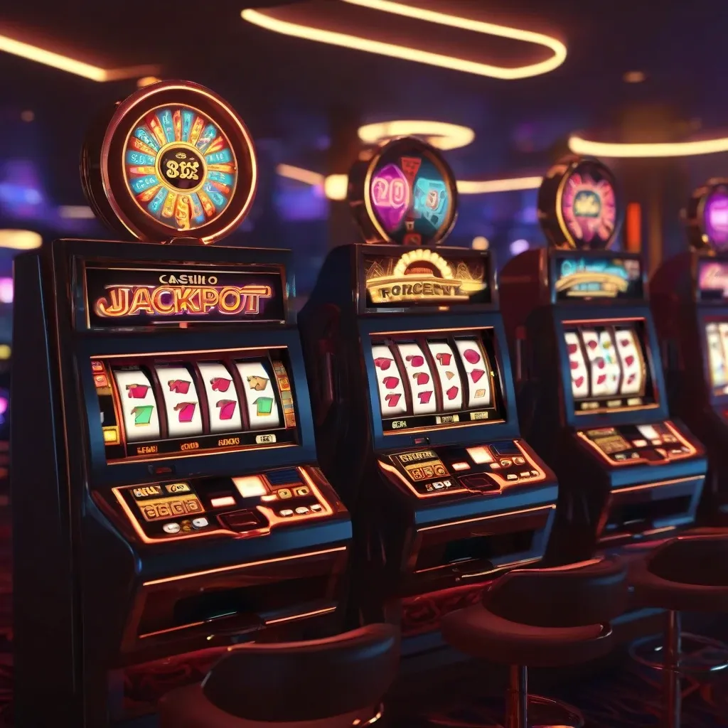 Slot Machine Jackpot Glow